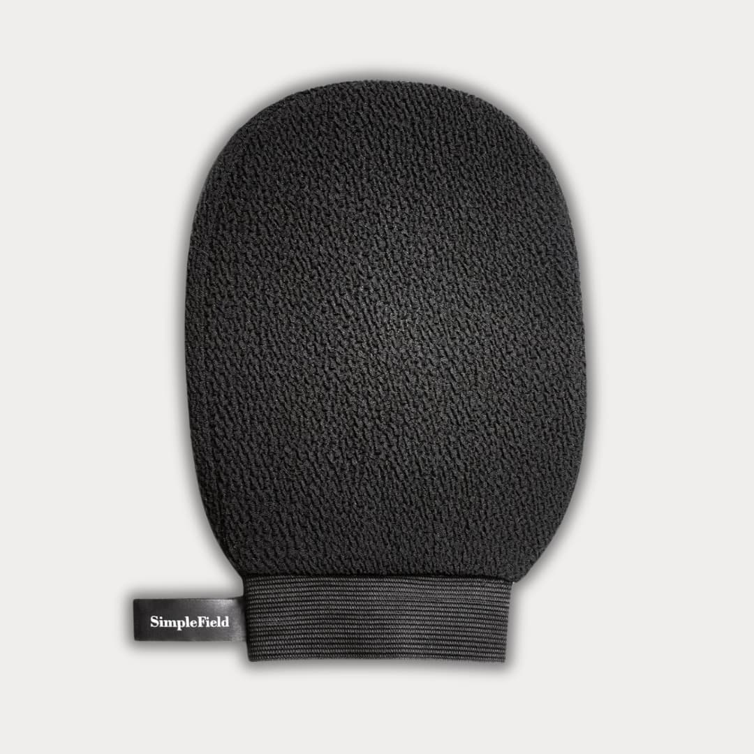 Glow Prep Exfoliating Mitt | Spray Tan Prep & Self-Tan Removal Mitt